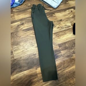 womens lululmeon joggers green